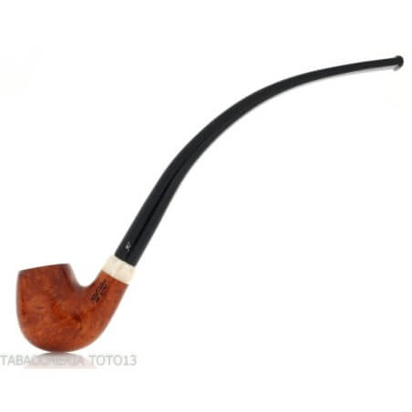Aldo Velani churchwarden in radica lucida molto curva - Aldo Velani pipe