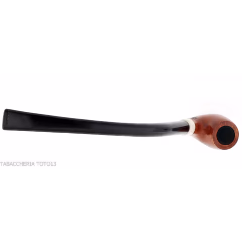 Aldo Velani churchwarden un pipe de racine de bruyère brillant et très bouclé - Pipe Pour le Tabac - Racine naturelle