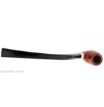 Aldo Velani churchwarden un pipe de racine de bruyère brillant et très bouclé - Pipe Pour le Tabac - Racine naturelle