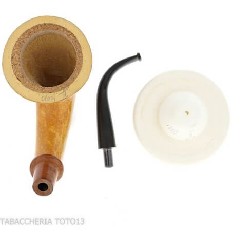 Calabash tradizionale in zucca, dimensione grande e bocchino in ebanite Strambach Strambach Pipes Strambach Pipes