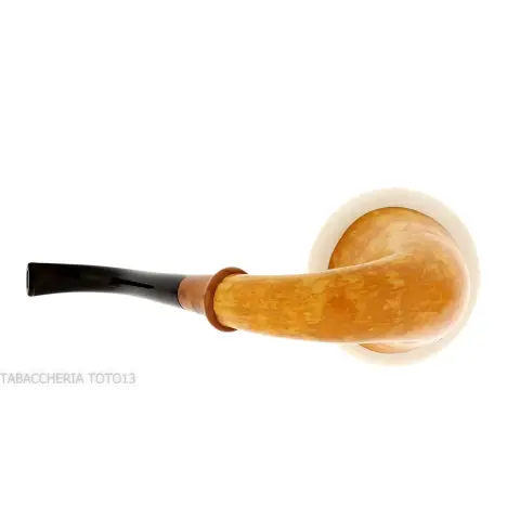 Calabash tradizionale in zucca, dimensione grande e bocchino in ebanite - Pipe
