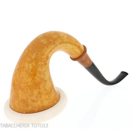 Pipe Calebasse traditionnelle, grande taille et embouchure en ébonite Strambach Strambach Pipes