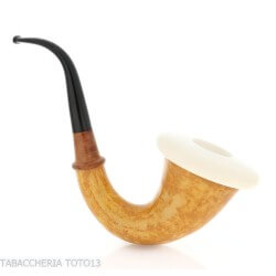 Pipe Calebasse traditionnelle, grande taille et embouchure en ébonite Strambach Strambach Pipes