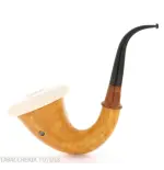 Calabash tradizionale in zucca, dimensione grande e bocchino in ebanite - Pipe
