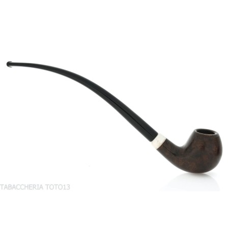 Aldo Velani churchwarden Bent Egg in glänzendem Dornbusch - Tabakpfeifen