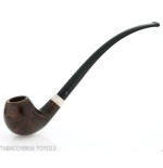 Aldo Velani churchwarden Bent Egg in radica scura - Pipe