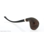 Aldo Velani churchwarden Bent Egg in radica scura - Pipe