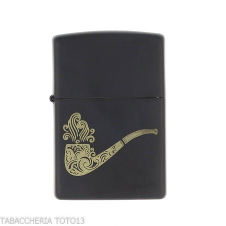 Zippo per pipa con decori barocchi - Accendini