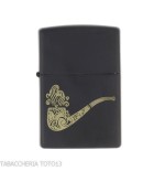 Zippo für Pfeife mit barocken Verzierungen - Feuerzeuge