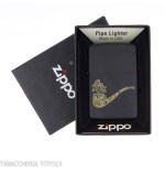 Zippo per pipa con decori barocchi - Accendini