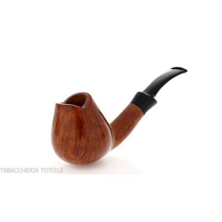 Brebbia Vlasak brandy curved pipe pure natural briar - Tobacco Pipes - Natural root