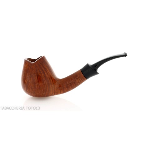 Brebbia Vlasak brandy curved pipe pure natural briar - Tobacco Pipes - Natural root