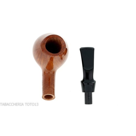 Brebbia Vlasak brandy pipe courbe pure bruyère naturelle - Pipe Pour le Tabac - Racine naturelle