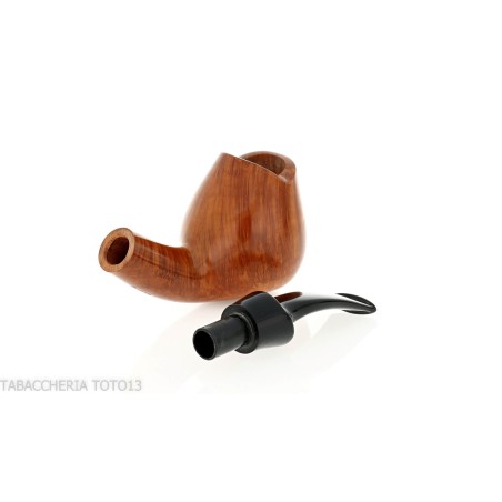 Brebbia Vlasak brandy pipa curva pura brezo natural - Pipas de Tabaco