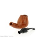 Brebbia Vlasak brandy pipa curva pura brezo natural - Pipas de Tabaco