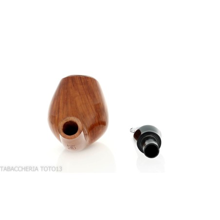 Brebbia Vlasak brandy curved pipe pure natural briar - Tobacco Pipes - Natural root