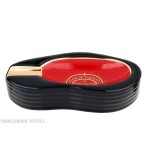 Cendrier Partagas série D pour 1 cigare finition noir et rouge - Accessoires Cigare - Céramique