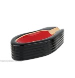 Cenicero Partagas serie D para 1 cigarro acabado negro y rojo - Accesorios Del Cigarro