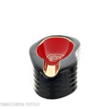 Cendrier Partagas série D pour 1 cigare finition noir et rouge - Accessoires Cigare - Céramique