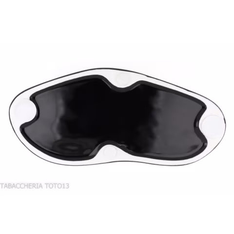 Cendrier Partagas série D pour 1 cigare finition noir et rouge - Accessoires Cigare - Céramique