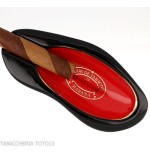 Cendrier Partagas série D pour 1 cigare finition noir et rouge - Accessoires Cigare - Céramique