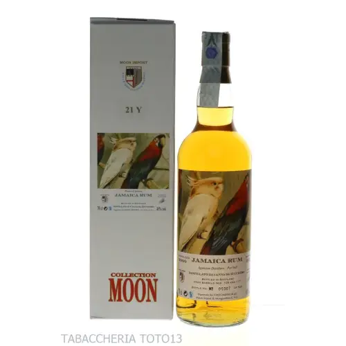 Rum Agricol Jamaica Moon Import Distilled 2000 Bottle 2021 by Pepi Mongiardino Vol.45% Cl.70 - Distillati