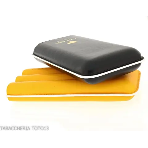 Cohiba portasigari da tasca in pelle 3 posti regolabile - Accessori Per Sigari