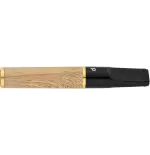 Bocchino Denicotea Nice con filtro 6 mm finitura legno sandalo - Accessori Per Sigarette e Rolling