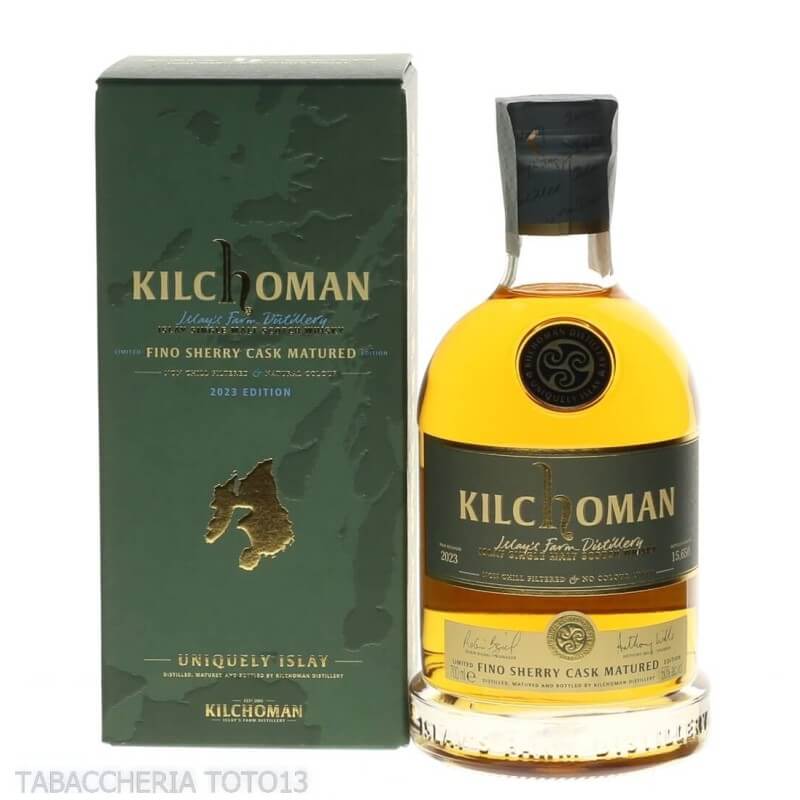 Kilchoman Fino Sherry Cask Matured Vol.50% Cl.70 - kilchoman distillery