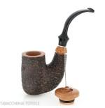 Brebbia pipa en forma de roca húngara Oom Paul - Pipas de Tabaco