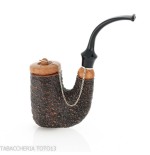 Brebbia pipa en forma de roca húngara Oom Paul - Pipas de Tabaco