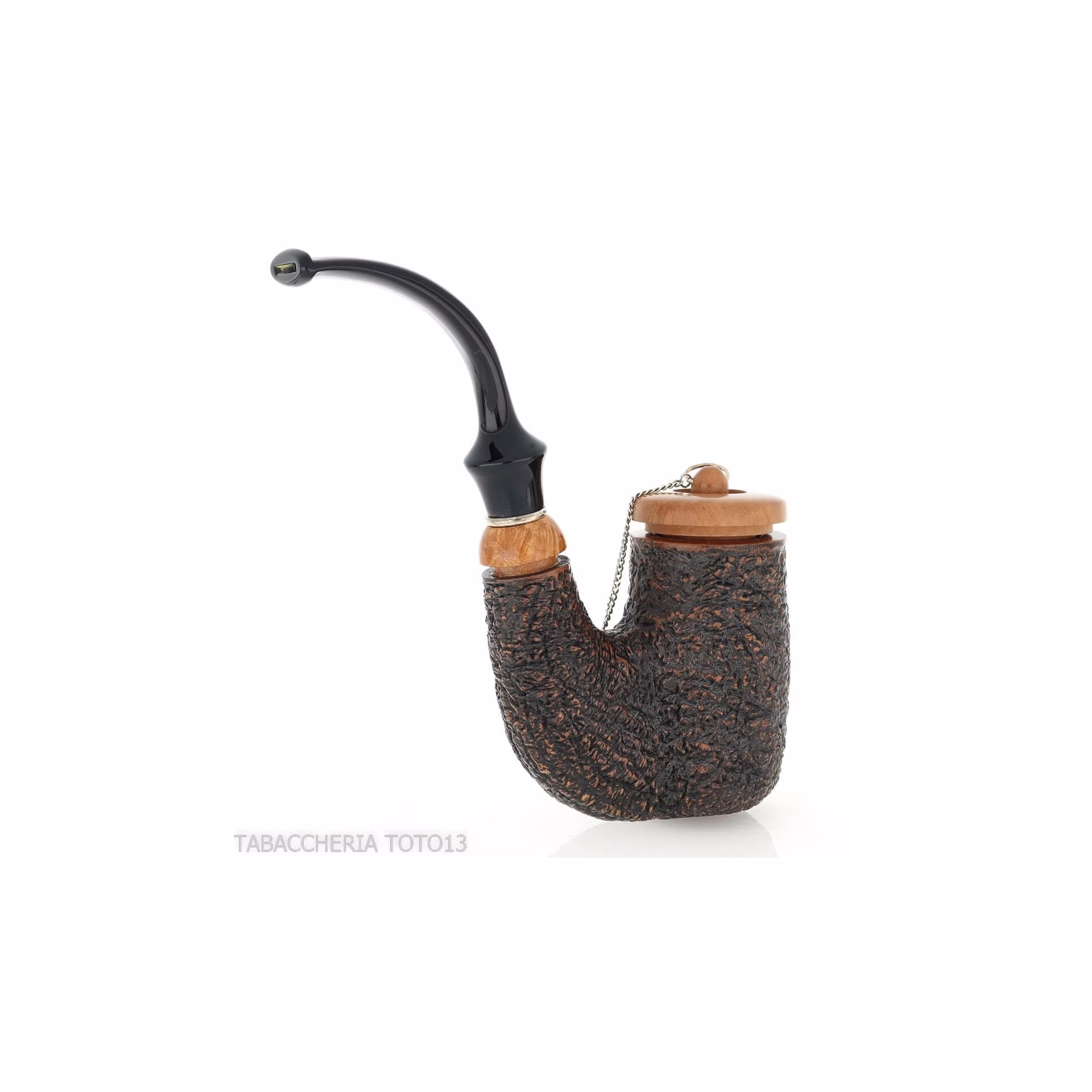Brebbia pipa en forma de roca húngara Oom Paul - Pipas de Tabaco