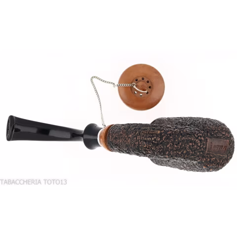 Brebbia pipa en forma de roca húngara Oom Paul - Pipas de Tabaco