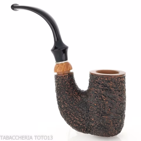 Brebbia pipa en forma de roca húngara Oom Paul - Pipas de Tabaco