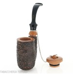 Brebbia pipa en forma de roca húngara Oom Paul - Pipas de Tabaco