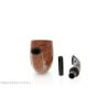 Brebbia pipe Romanza amber curved billiard shape Brebbia Pipe Brebbia