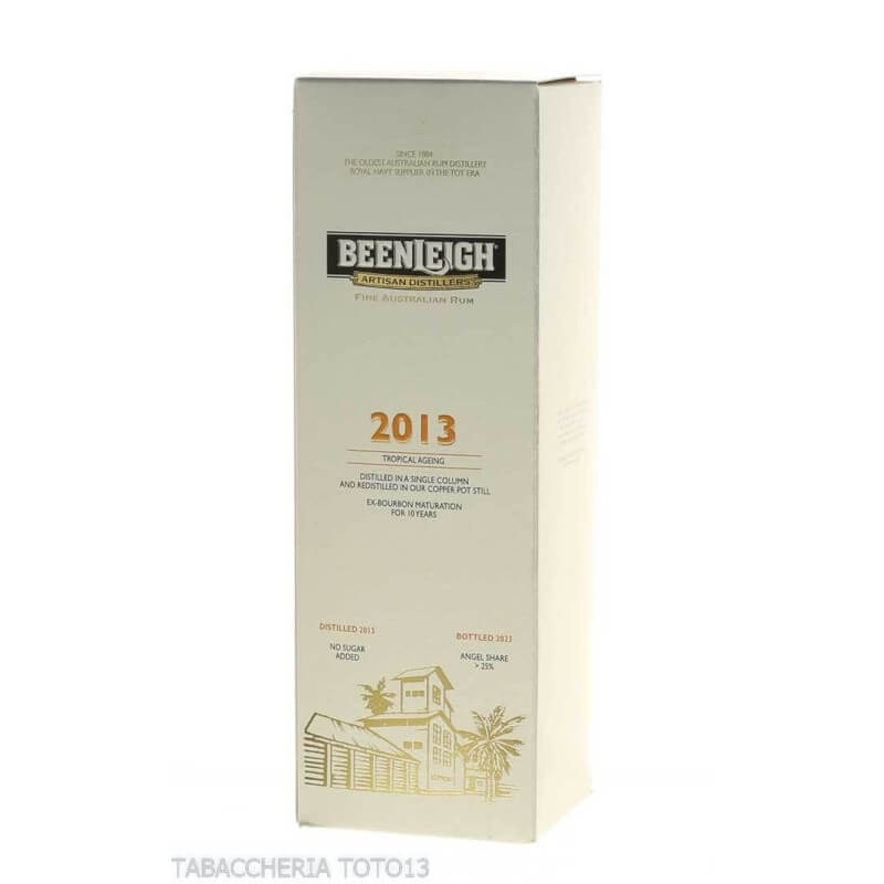 Beenleigh 2013 rum tropical ageing Vol.59% Cl.70 - Beenleigh Rum Distillery