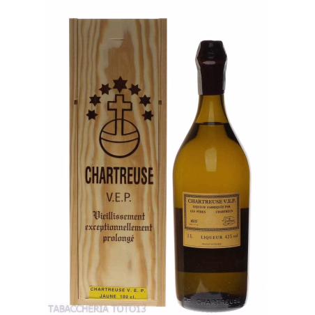 Chartreuse V.E.P. jaune Vol.42% Cl.100 - Spiritueux - Fleurs