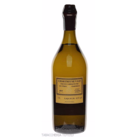 Chartreuse V.E.P. jaune Vol.42% Cl.100 - Spiritueux - Fleurs