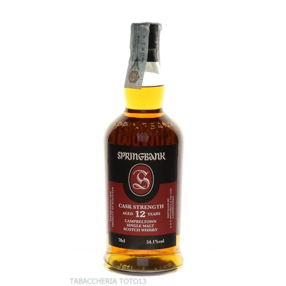 Whiskey Springbank 12 Y.O. cask Strength batch 24 Online selling