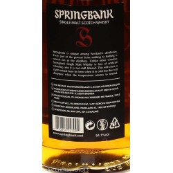 Springbank 12 Y.O. cask Strength Batch 24 Vol.54,1% Cl.70