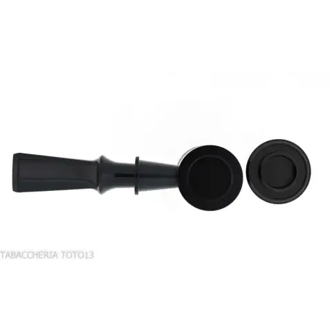 Pipa Tsuge Spider B13 en concepto de calabaza inversa de brezo negro pulido con chorro de arena - Pipas de Tabaco