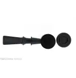 Pipa Tsuge Spider B13 en concepto de calabaza inversa de brezo negro pulido con chorro de arena - Pipas de Tabaco