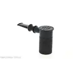 Pipa Tsuge Spider B13 en concepto de calabaza inversa de brezo negro pulido con chorro de arena - Pipas de Tabaco