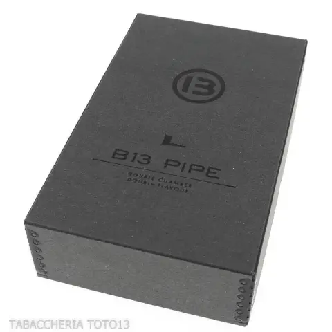 Pipa Tsuge Spider B13 en concepto de calabaza inversa de brezo negro pulido con chorro de arena - Pipas de Tabaco