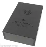 Pipa Tsuge Spider B13 en concepto de calabaza inversa de brezo negro pulido con chorro de arena - Pipas de Tabaco
