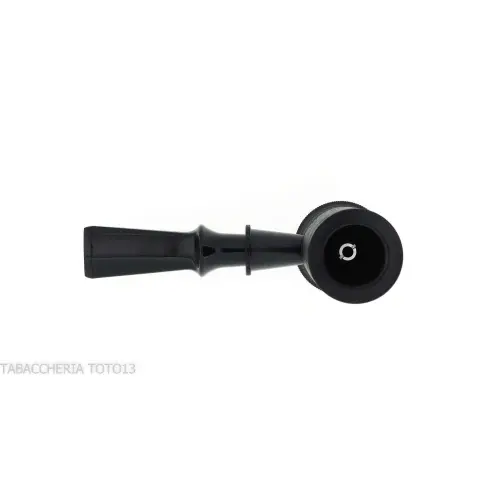 Pipa Tsuge Spider B13 en concepto de calabaza inversa de brezo negro pulido con chorro de arena - Pipas de Tabaco