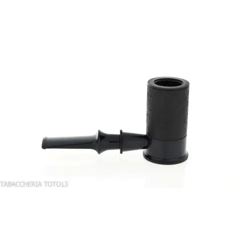 Pipa Tsuge Spider B13 en concepto de calabaza inversa de brezo negro pulido con chorro de arena - Pipas de Tabaco