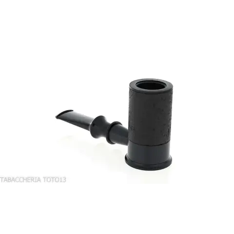 Pipa Tsuge Spider B13 en concepto de calabaza inversa de brezo negro pulido con chorro de arena - Pipas de Tabaco