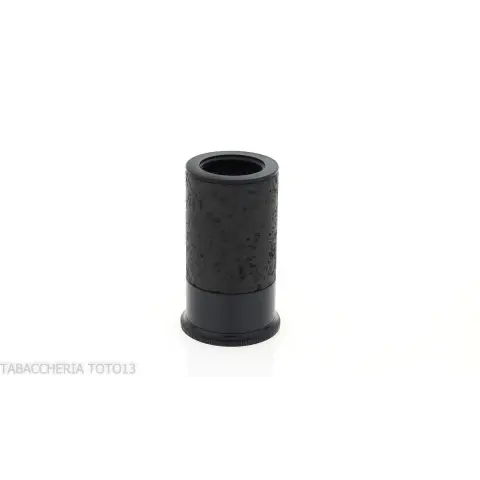 Pipa Tsuge Spider B13 en concepto de calabaza inversa de brezo negro pulido con chorro de arena - Pipas de Tabaco